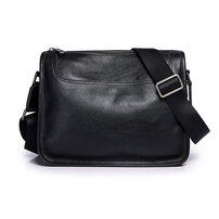 Whatna アンティーク風合い鞣し天 然 牛革ショルダーバッグ メンズ メッセンジャーバッグ 大きいA4 サイズipad10.5収納可 横 型 本革 通勤 通学 斜めがけ ボディ バッグ ビジネス フォーマル 冠婚葬祭 結婚式 バッグ 自転車 かばん1935