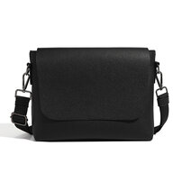 Whatna 革ショルダーバッグ メンズ メッセンジャーバッグ ipad9.7収納可 横 型 通勤 通学 斜めがけ ボディ バッグ ビジネス フォーマル 冠婚葬祭 結婚式 バッグ 自転車 かばん1068#