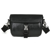 Whatna アンティーク風合い鞣し天 然 牛革ミニショルダーバッグ メンズ ポシェット メッセンジャー小さめ ショルダーミニポーチ 縦型 ipad mini収納可 本革 通勤 通学 斜めがけバッグ 自転車 かばん男性用 1344