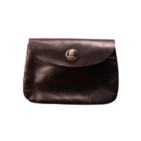 Whatna アンティーク風合い鞣し 天 然 牛 革 小銭入れ コインケース メンズ レディースミニ財布 小さい財布 札入れ カードケース 本革 イヤホン収納ケース SG137