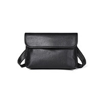 Whatna アンティーク風合い鞣し 天 然 牛 革 ワンショルダーバッグメンズ 3WAY クラッチ ショルダー ボディ斜め掛け胸バッグ ビジネス フォーマル 冠婚葬祭 結婚式 肩掛け バッグ紳士用 男性用 9026