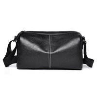 Whatna アンティーク風合い鞣し 天 然 牛 革 ワンショルダーバッグメンズ メッセンジャーバッグ ボディ斜め掛け胸バッグ ビジネス フォーマル 冠婚葬祭 結婚式 肩掛け バッグ紳士用 男性用 9029