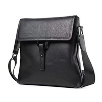 Whatna 2way 天 然 牛革 ショルダーバッグ メンズ 肩掛け 斜め掛けボディバッグ胸バッグipad 9.7 収納可 縦型 メンズ ビジネス かばん 小さめメッセンジャーバッグ カジュアル フォーマル 通学 通勤 結婚式自転車かばん BND7067