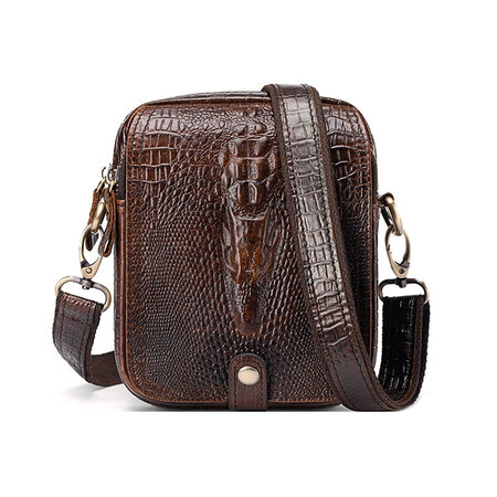 新品未使用 タグ付き CROCODILE ショルダーバッグ 新品未使用AD MJ