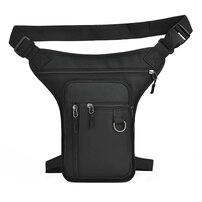 Whatna ミニ ショルダーバッグ メンズ レディース 防水オックスフォード バイク用 ウエストバッグ ウエストポーチ 小型 ボディバッグ 斜めがけ 胸掛け ライダー 男女兼用 通勤 通学 旅行 アウトドア 多機能 軽量 18-8