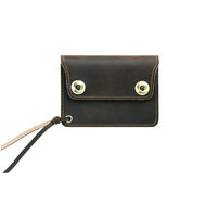 Whatna 牛革 小銭入れ メンズ レディース ミニ財布 クレジットカードケース ウエストポーチ兼用 多機能 コインケース 本革 コンパクト 手のひらサイズ ポケット収納 プレゼントにも最適 PYB-209