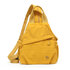 Whatna ワンショルダーバッグ メンズ レディース 防水・耐摩耗ナイロン 2室仕切 ポケットが多い 多機能ボディバッグ 胸バッグ トート 肩掛け リュック対応左右付け替え可 ipad 9.7対応 イエロー
