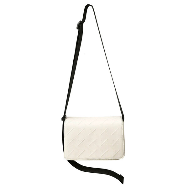 Whatna ショルダーバッグメンズ ボディバッグ iPad mini収納可 厚手PUレザー通勤 通学 ビジネス 冠婚葬祭元の画像