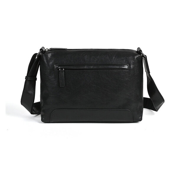 Whatna アンティーク風合い鞣し天 然 牛革ワンショルダー メンズ 斜めがけボディバッグ メッセンジャーバッグ大さめA4 ipad 10.5収納可 横 型 通勤 通学 結婚式 ビジネス フォーマル 冠婚葬祭 自転車 かばん13810元の画像