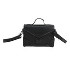 Whatna 3WAY ショルダーバッグ メンズ・レディース 手提げ・クラッチ・斜め掛け・ 肩掛け・胸掛け PUレザー iPad mini 対応 取り外し可能ストラップ