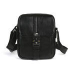 Whatnaアンティーク風合い鞣し天 然 牛革ショルダーバッグ メンズ 斜め掛けボディ胸バッグ 肩掛け 通勤 通学 ワンショルダー 小さめIpad9.7収納可 メッセンジャー バッグ自転車 かばん男性用 WX8652