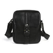 Whatnaアンティーク風合い鞣し天 然 牛革ショルダーバッグ メンズ 斜め掛けボディ胸バッグ 肩掛け 通勤 通学 ワンショルダー 小さめIpad9.7収納可 メッセンジャー バッグ自転車 かばん男性用 WX8652