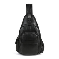 Whatna アンティーク風合い鞣し天 然 牛革 ボディバッグ メンズ 3way ショルダーバッグ リュック 7ポケット 多機能 A4対応 iPad 13インチ収納可 通勤 通学 旅行 ビジネス カジュアル おしゃれ 鞄 プレゼント ギフト