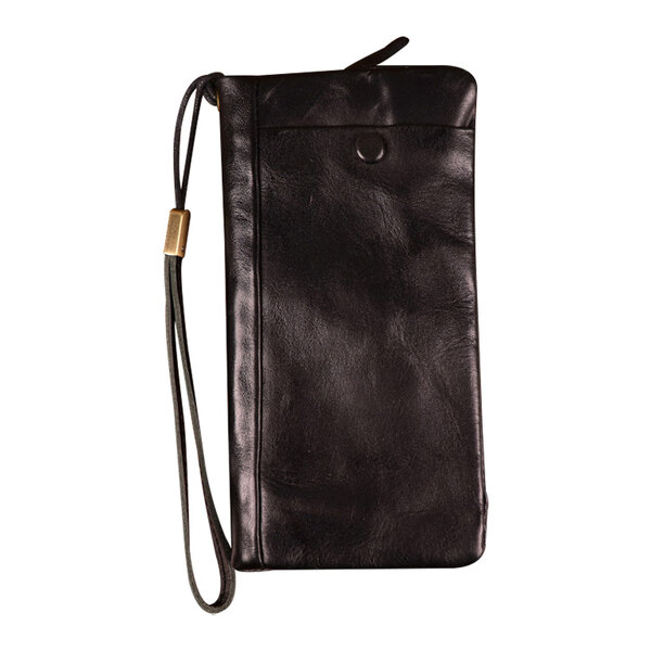 Whatna アンティーク風合い鞣し天 然 牛革 ミニセカンドバッグ メンズ 長財布 3室仕切 小銭入れ 札入れ カード入れ 12枚カード収納 小さめ クラッチ 手持ち バッグ ポーチ 男性用 紳士用 結婚式 冠婚葬祭 SG177元の画像