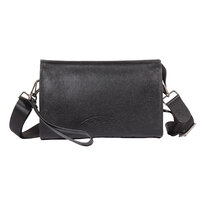 Whatna アンティーク風合い鞣し 牛 革ワンショルダーバッグ メンズ 3way クラッチ 肩掛け ボディ斜め掛け胸バッグ 小さい 結婚式 バッグ ビジネス フォーマル 冠婚葬祭 紳士用 男性用 1302