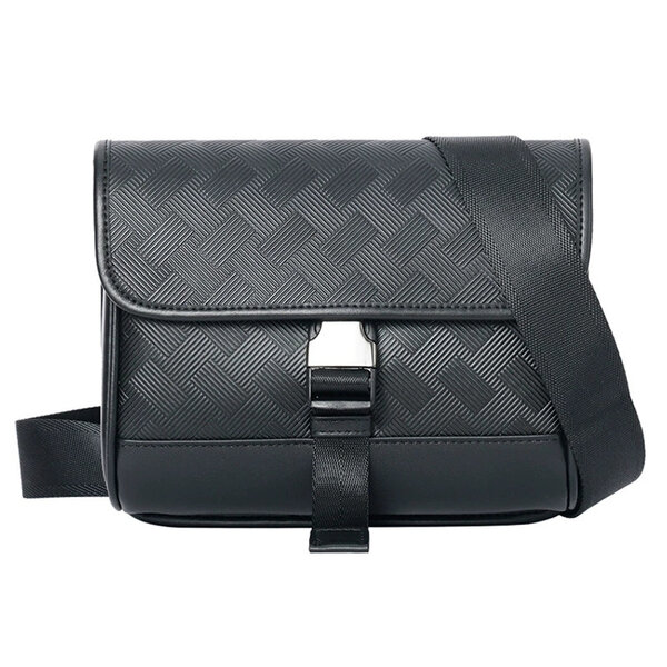 Whatna アンティーク風合い鞣し天 然 牛革 ショルダーバッグ メンズ 斜め掛けボディ胸バッグIpadMini収納可 肩掛け 通勤 通学 ビジネスバッグ 小さめメッセンジャーバッグ自転車 かばん男性用 ブラック7083元の画像