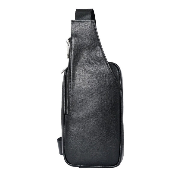 Whatnaアンティーク風合い鞣し天 然牛 革 斜めがけ ボディバッグ ワンショルダー メンズ ウエストポーチ 本革 厚手 レザー7042元の画像