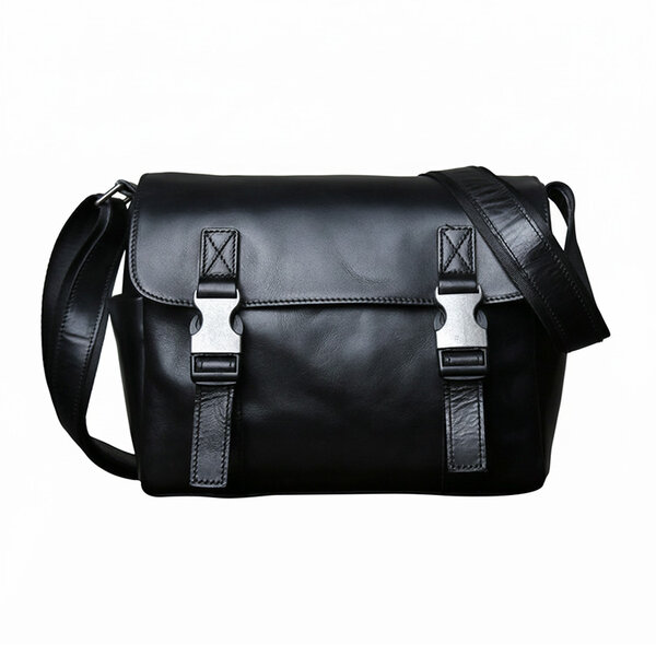 Whatna アンティーク風合い鞣し天 然 牛革 ショルダーバッグ メンズ 斜め掛けボディ胸バッグIpad 9.7収納可 肩掛け 通勤 通学 ビジネスバッグ 小さめメッセンジャーバッグ自転車 かばん男性用 2064元の画像