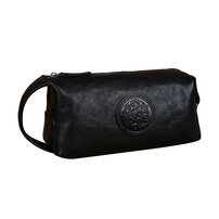 Whatna アンティーク風合い鞣し天 然 牛革2way ミニセカンド バッグ メンズ 手提げ クラッチ 手持ち ハンド バッグ小さ ボックス型 本革 フォーマル 冠婚葬祭 結婚式 紳士用 男性用 黑 ブラウン 2041