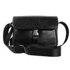 Whatna アンティーク風合い鞣し天 然 牛革 ショルダーバッグ メンズ 斜め掛けボディ胸バッグipad 9.7収納可 肩掛け 通勤 通学 ビジネスバッグ 小さめメッセンジャーバッグ自転車 かばん男性用 ブラック903