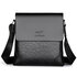 Whatna ワンショルダーバッグ メンズ胸バッグ 斜め掛け 肩掛け PUレザー iPad 9.7収納可 コンパクト 軽量 ビジネス 通勤 旅行 登山 出張用 ブラックB