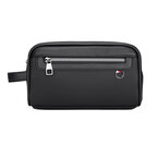 Whatna セカンドバッグ メンズ pu レザー ボックス型ハンドバッグ クラッチ 手持ち 手提げ 化粧 バッグフォーマル 結婚式 葬式 冠婚葬祭 パーティー バッグ