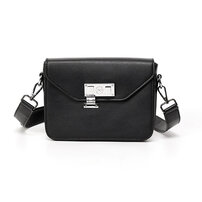 Whatna ボディバッグ メンズ ミニ 横型 3way ショルダーバッグ 胸掛け クラッチ 手持ち マグネットフラップ 防犯仕様 iPad mini収納可 PUレザー コンパクト 22×15cm 軽量 斜め掛け 肩掛け 通勤 通学 旅行 カジュアル 鞄