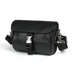 Whatnaアンティーク風合い鞣し天 然 牛革 ショルダーバッグ メンズ 斜め掛けボディ胸バッグ ipad Mini収納可 肩掛け ビジネス 通勤 通学 小さめ メッセンジャーバッグ自転車 かばん男性用SG024