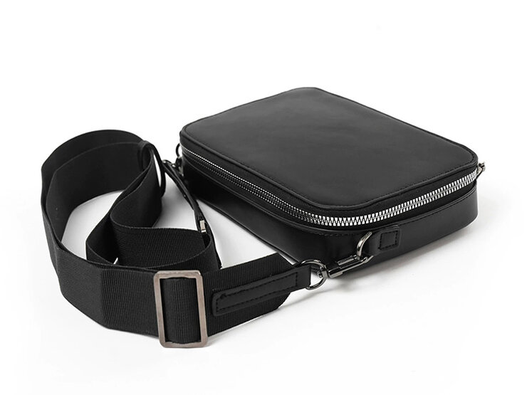 Whatna ボディバッグ メンズ ミニ 3way ショルダーバッグ クラッチ