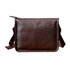 Whatnaアンティーク風合い鞣し天 然 牛革 ショルダーバッグ メンズ 斜め掛けボディ胸バッグ ipad10.5収納可 肩掛け ビジネス 通勤 通学 小さめ メッセンジャーバッグ自転車 かばん男性用 2615  ブラウンB 