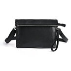 Whatna アンティーク風合い鞣し 牛 革ワンショルダー メンズ 3way クラッチ 肩掛け ボディ斜め掛け胸バッグ 小さい 結婚式ビジネス フォーマル 冠婚葬祭 紳士用 バッグ 男性用13827