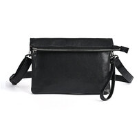 Whatna アンティーク風合い鞣し 牛 革ワンショルダー メンズ 3way クラッチ 肩掛け ボディ斜め掛け胸バッグ 小さい 結婚式ビジネス フォーマル 冠婚葬祭 紳士用 バッグ 男性用13827