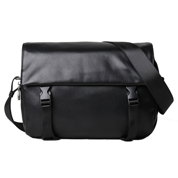 Whatna アンティーク風合い鞣し天 然 牛革 ワンショルダー メンズ 斜めがけボディバッグ 肩掛けA4サイズ 結婚式 ビジネス フォーマル 冠婚葬祭 2067元の画像