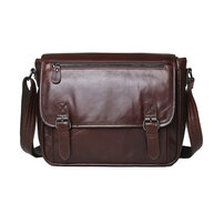 Whatna アンティーク風合い鞣し天 然 牛革 ワンショルダー メンズ 斜めがけボディバッグ クラッチ 肩掛け 手提げ A4サイズ収納可結婚式 ビジネス フォーマル 冠婚葬祭 2049