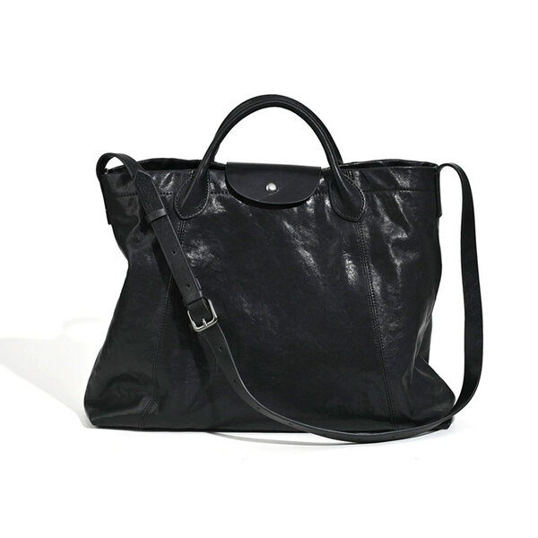 Whatna アンティーク風合い鞣し天 然 牛革 ワンショルダー メンズ 斜めがけボディバッグ クラッチ 肩掛け 手提げ トートバッグ 3室仕切 9.7インチクラスのタブレット収納可 結婚式 ビジネス フォーマル 冠婚葬祭 LD8009元の画像