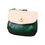 Whatna 小銭入れ メンズ 本革 コインケース ミニ財布 短財布 10×3×8.5cm 牛革 レザー コンパクト 財布 かぶせ式 バイカラー 配色デザイン レトロ 植物タンニンなめし革 カード 小物入れ 男性用 レディース兼用 メンズ ショルダーバッグ・メッセンジャーバッグ 3