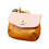 Whatna 小銭入れ メンズ 本革 コインケース ミニ財布 短財布 10×3×8.5cm 牛革 レザー コンパクト 財布 かぶせ式 バイカラー 配色デザイン レトロ 植物タンニンなめし革 カード 小物入れ 男性用 レディース兼用 メンズ ショルダーバッグ・メッセンジャーバッグ 1