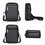 Whatna ボディバッグ メンズ ミニ 2way ショルダーバッグ 胸掛け 斜め掛け 縦型 7.9インチクラスのタブレット収納可 PUレザー 合成皮革 軽量 コンパクト ブラック ブラウン 通勤 通学 旅行 カジュアル メンズ ショルダーバッグ・メッセンジャーバッグ 3