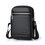 Whatna ボディバッグ メンズ ミニ 2way ショルダーバッグ 胸掛け 斜め掛け 縦型 7.9インチクラスのタブレット収納可 PUレザー 合成皮革 軽量 コンパクト ブラック ブラウン 通勤 通学 旅行 カジュアル メンズ ショルダーバッグ・メッセンジャーバッグ 0